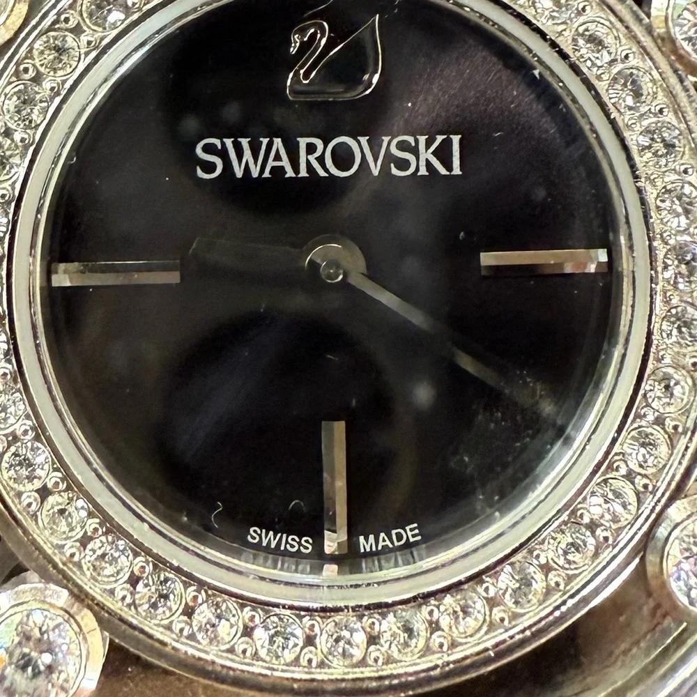 Swarovski‎ lovely crystals watch parts case mechanism and watch band inserts